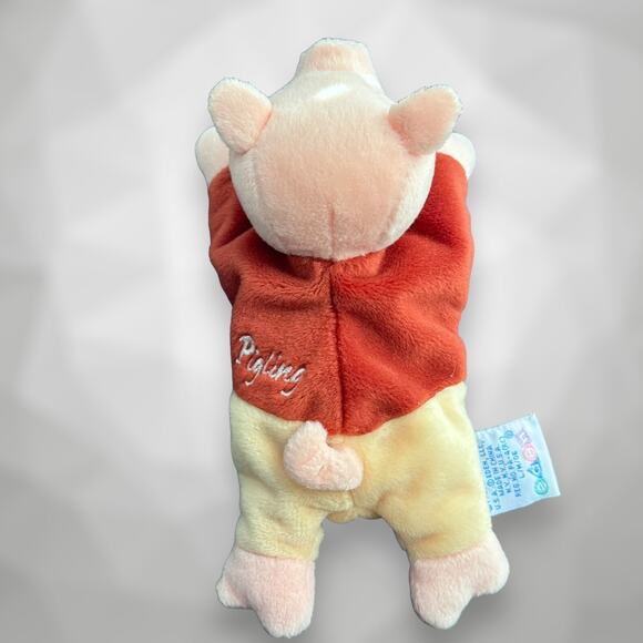 RARE - Eden Beatrix Potter Pigling Beanie Plush Pig 8" Stuffed Animal Frederick - Picture 5 of 9